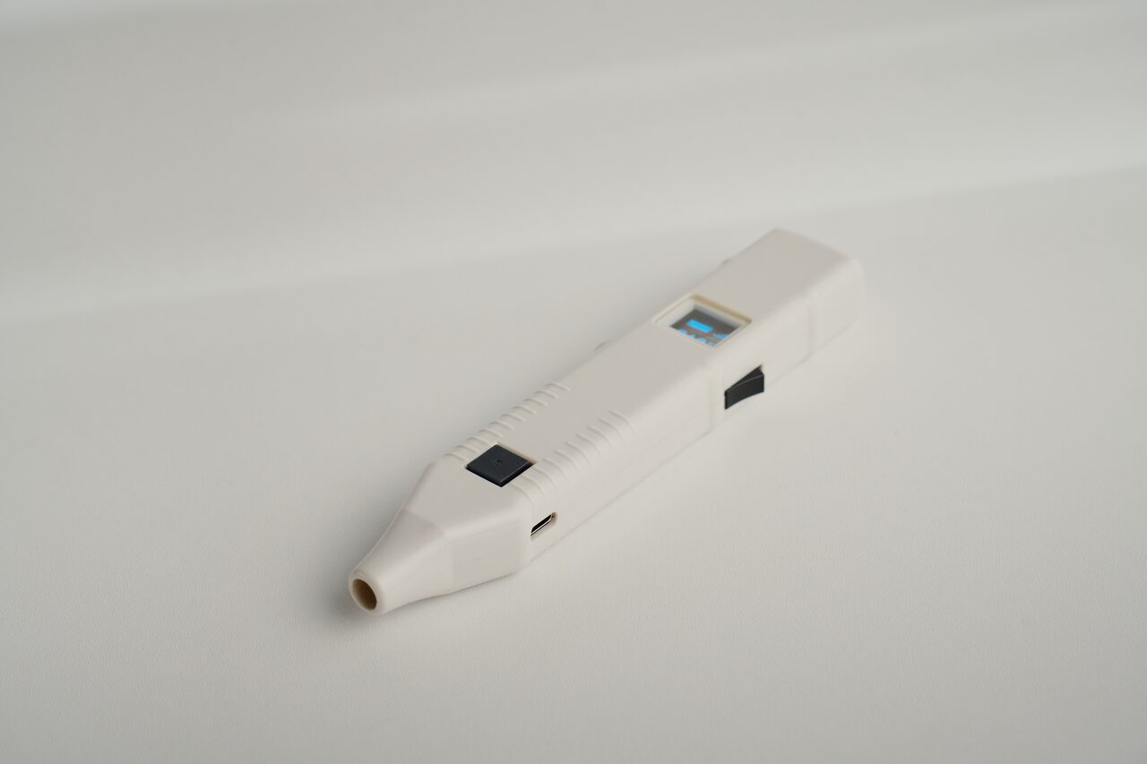 The CRT LifeScan handheld Bluetooth infrared probe